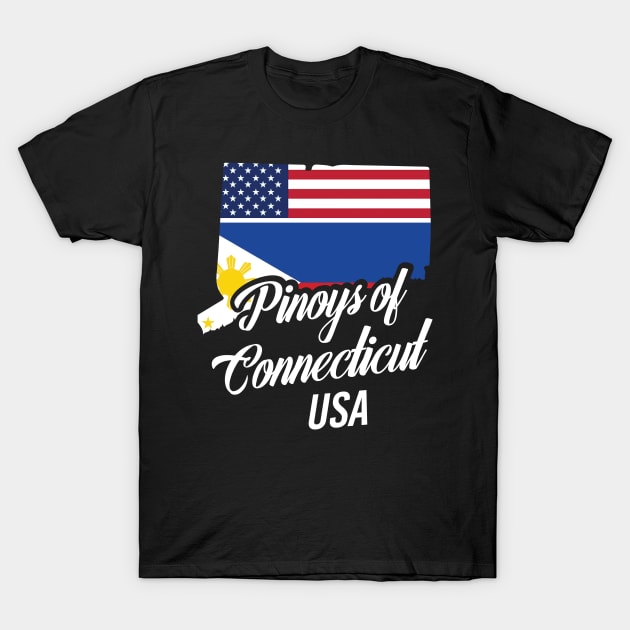 Filipinos of Connecticut Design for Proud Fil-Ams T-Shirt by c1337s